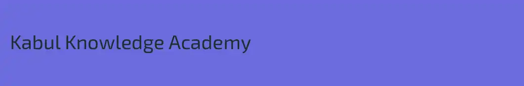 Kabul Knowledge Academy 
